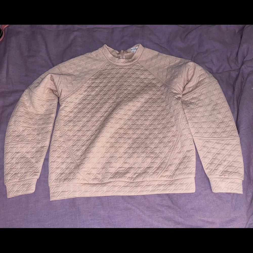 BCBGeneration long sleeve sweater with zipper size small
